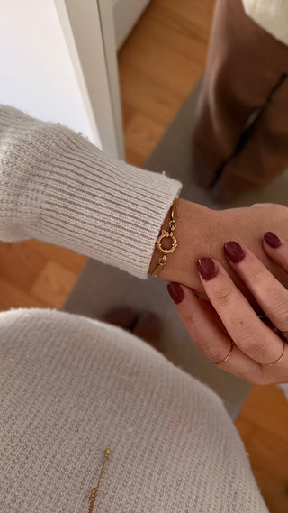 Bracciale Liscio Gold