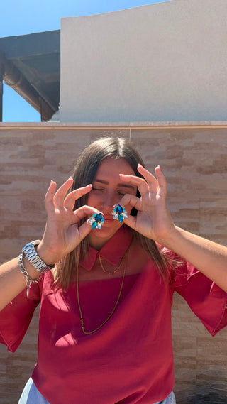 Colorful - Acqua Marina (Orecchini)