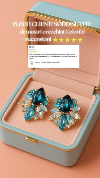 Colorful - Acqua Marina (Orecchini)