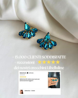 Libellulina - Il Mare (Orecchini)