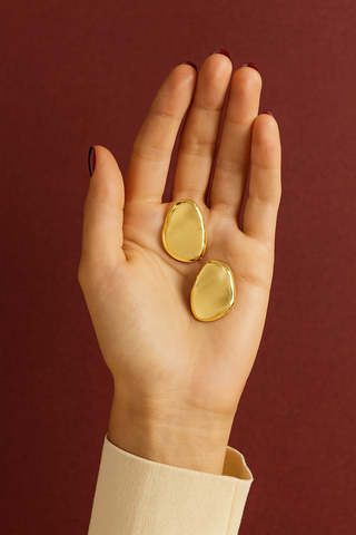 Orecchini Bold Gold (Acciaio Inossidabile)