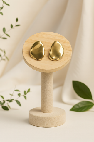 Orecchini Bold Gold (Acciaio Inossidabile)