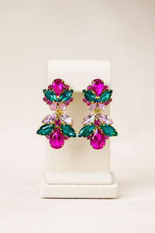 Double Siki - Fior di Fucsia (Orecchini)