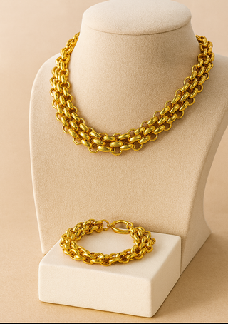 Bracciale Bold Gold (Acciaio Inossidabile)