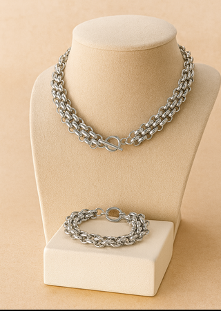 Bracciale Bold Silver (Acciaio Inossidabile)