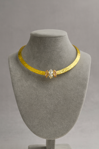 Collana Cleopatra - Champagne