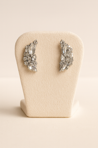 Hermes (Orecchini per Sposa- Base Silver)