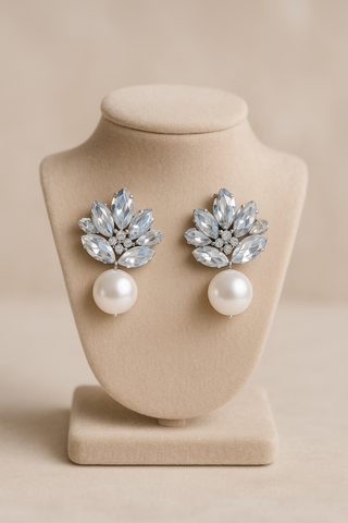 Vengo via con te (Orecchini Bride - Base Silver)