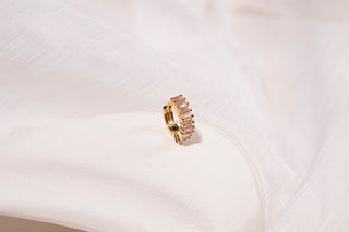 Lallypop Rosa Gold (Orecchino in Argento 925)