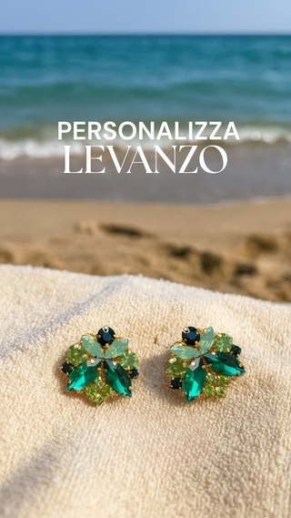 Levanzo Personalizzato - (Orecchini in Acciaio Inossidabile)
