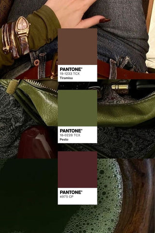 Ventagli -  Autunno (Orecchini in Acciaio Inossidabile)