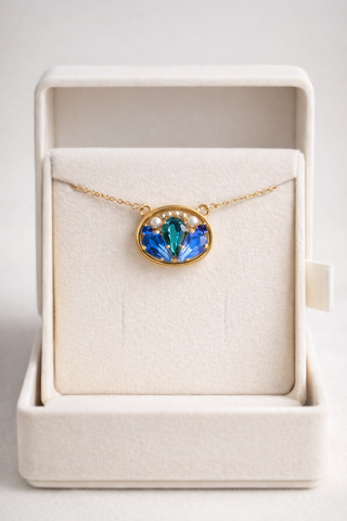 Collana Ovalina  - Ti ricorda il mare (3 Modi per indossarla)