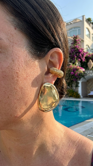 Orecchini Bold Gold (Acciaio Inossidabile)