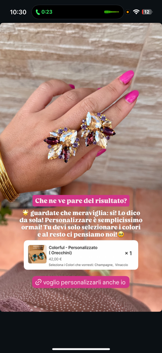 Colorful - Personalizzato (Orecchini)