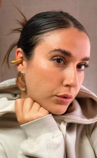 Orecchini Bold Gold (Acciaio Inossidabile)