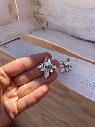 Radici d'amore (Orecchini in Acciaio Inossidabile - Base Silver)