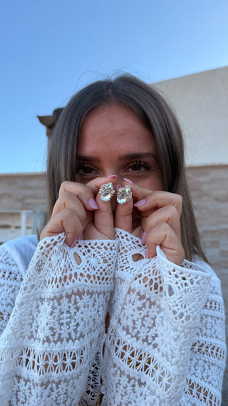 Giulia - (Orecchini Bride - Base Gold)