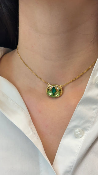 Collana Ovalina  - Fiordi (Acciaio Inossidabile)