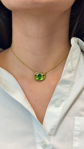 Collana Ovalina  - Fiordi (Acciaio Inossidabile)