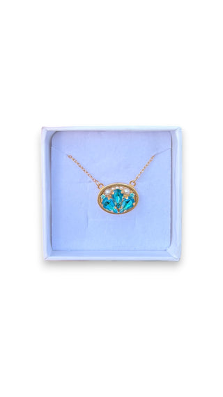 Collana Ovalina  - Il Mare (Acciaio Inossidabile)