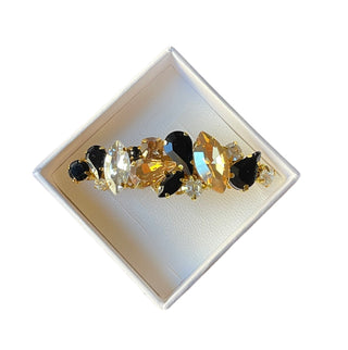 Fermaglietto - Oro & Nero
