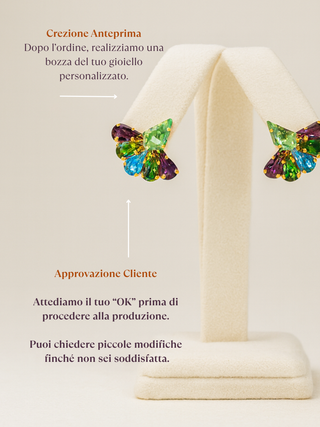 Libellulina Personalizzata - (Orecchini)