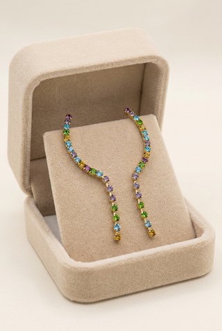 Earcuff Cometa - Multicolor Orecchini