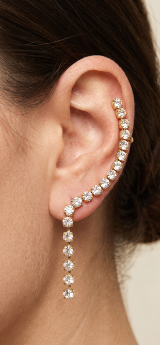 Earcuff Cometa - Bianco - Orecchini