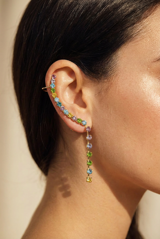 Earcuff Cometa - Multicolor Orecchini
