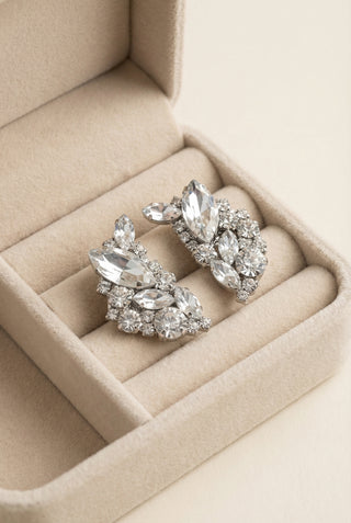Ermes (Orecchini per Sposa- Base Silver)