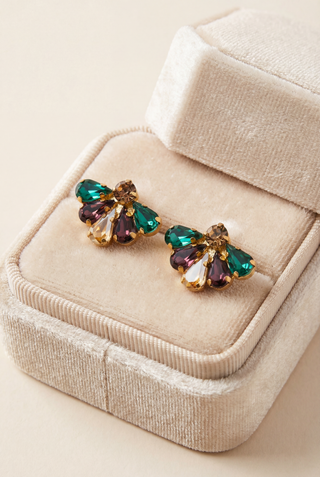 Ventagli -  Autunno (Orecchini in Acciaio Inossidabile)