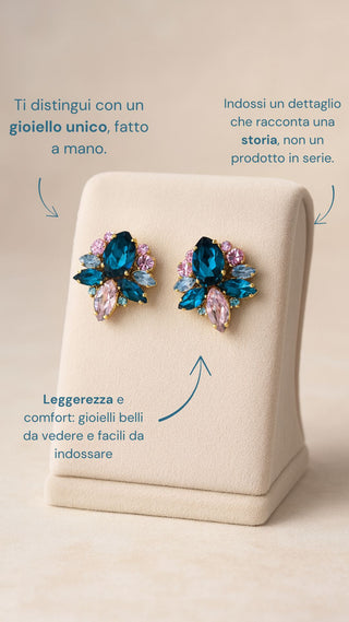 Colorful - Orchideas (Orecchini)