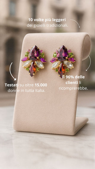 Colorful -  Ambrati (Orecchini)