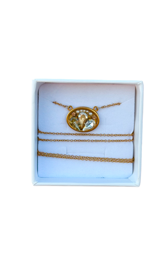 Ovalina  - Lumier (Collana Acciaio Inossidabile)