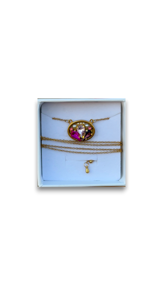 Ovalina  - Fucsietta (Acciaio Inossidabile)